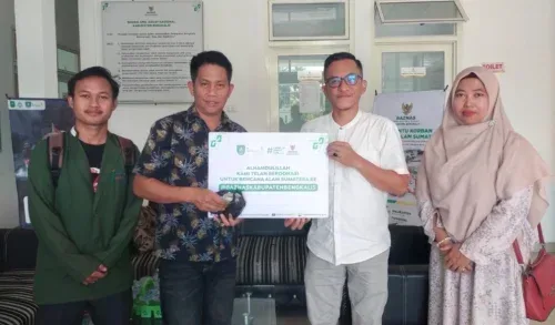 FW-RPG dan Mahasiswa ISNJ Bengkalis Salurkan Donasi Korban Bencana Sumatera