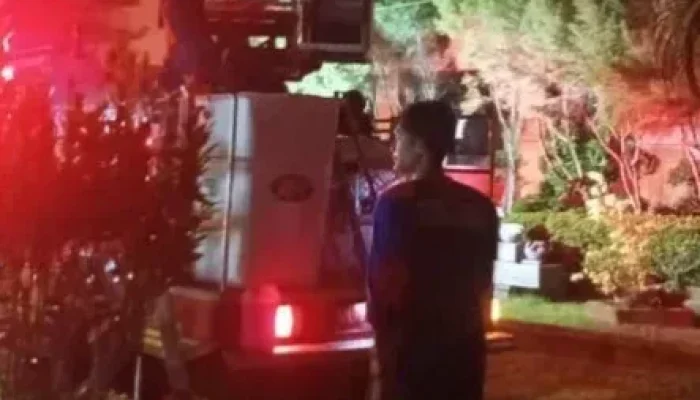 Nyaris Terbakar, Kantor Bupati Inhil Selamat dari Amukan Api Tengah Malam