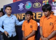 Polres Pringsewu Ungkap Pembunuhan di Lapo Tuak, Dua Tersangka Ditangkap