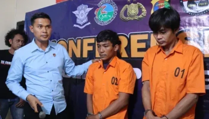 Polres Pringsewu Ungkap Pembunuhan di Lapo Tuak, Dua Tersangka Ditangkap