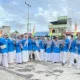 HAB Kemenag ke-80, MTs YPPI Bengkalis Perkuat Kebersamaan Lewat Jalan Santai