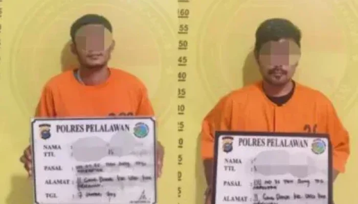 Jaringan Sabu Perawang-Ukui Terbongkar, Polisi Amankan Dua Pelaku