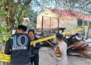 Rumah Warga di Dayun Siak Hangus Terbakar, Diduga Akibat Korsleting Listrik