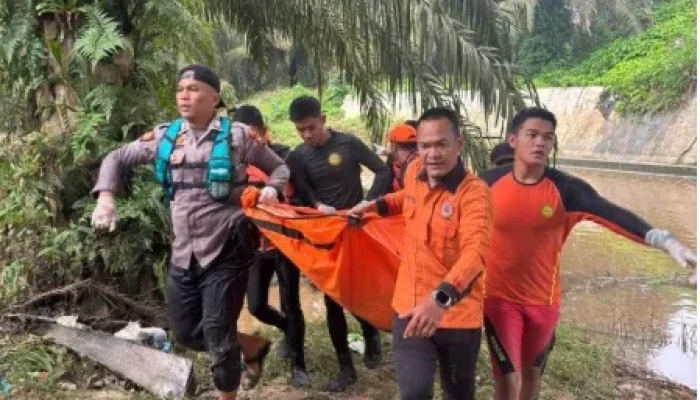 Bocah Tenggelam di Sungai Ngaso Rohul Ditemukan Meninggal