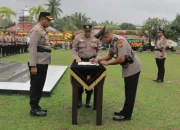 Kapolsek Perhentian Raja Resmi Berganti, Polres Kampar Dorong Kinerja Lebih Progresif
