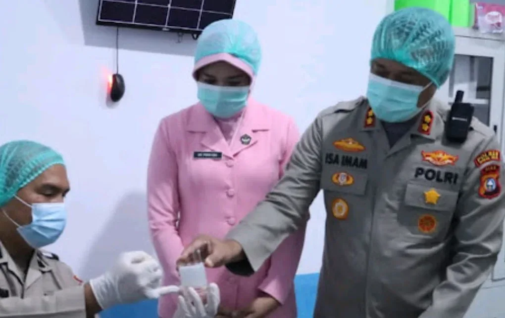 Antisipasi Risiko Pangan, Kapolres Rohil Turun Langsung Awasi Dapur Gizi Polres