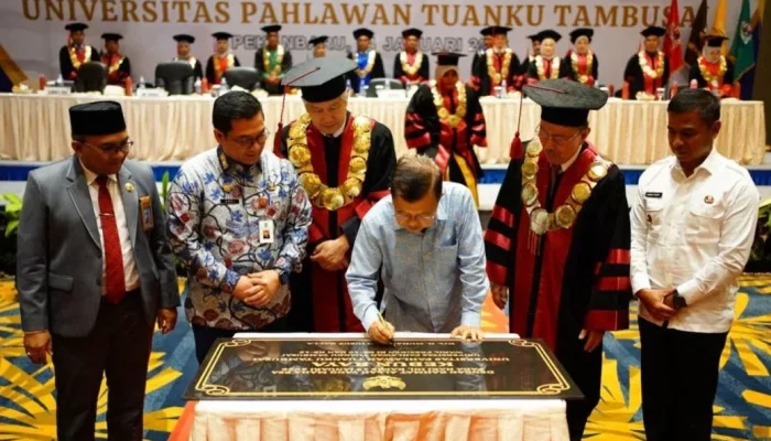 Universitas Pahlawan Bangun Kebun Raya, JK Ingatkan Ancaman Kerusakan Alam