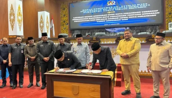APBD Pekanbaru 2026 Rp3,04 Triliun Disahkan, Banjir dan Layanan Publik Jadi Fokus