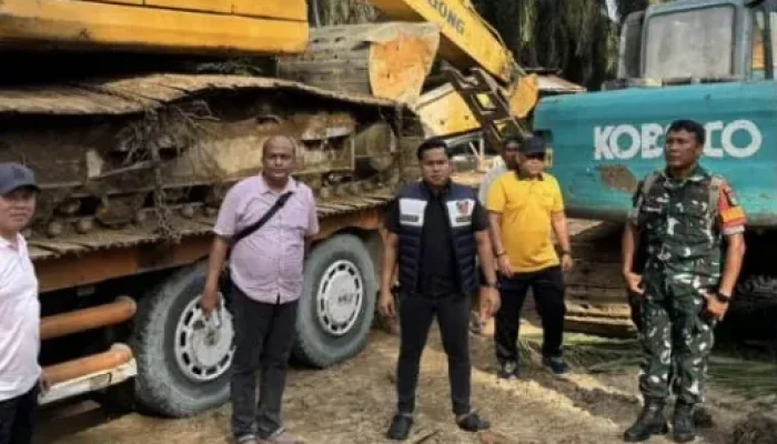 Tambang Ilegal Rusak Lingkungan, Polres Kampar Tangkap Tiga Pelaku di Tapung