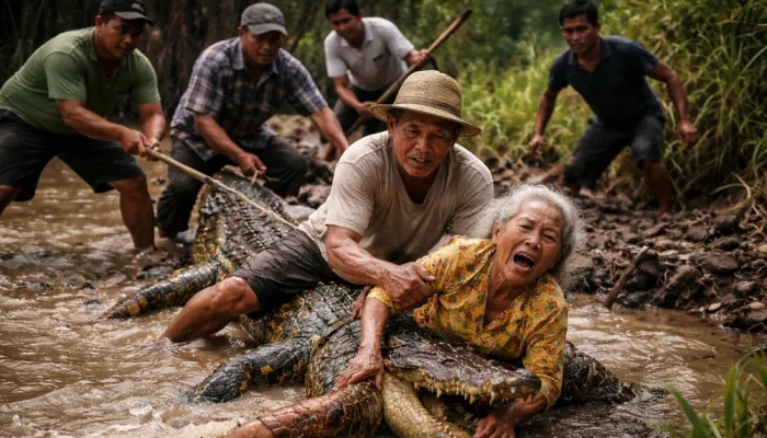 Nenek di Inhil Diserang Buaya Saat Mencuci, Warga Berjibaku Selamatkan Korban