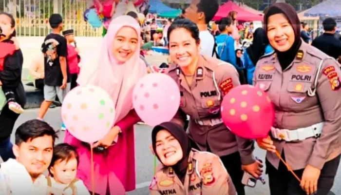Kampanye Keselamatan dan Green Policing Warnai CFD Pekanbaru