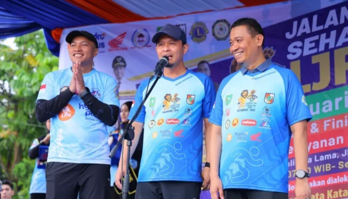 Jalan Sehat LJFS ke-41 di Pekanbaru, Wali Kota Tekankan Aksi Nyata Kemanusiaan