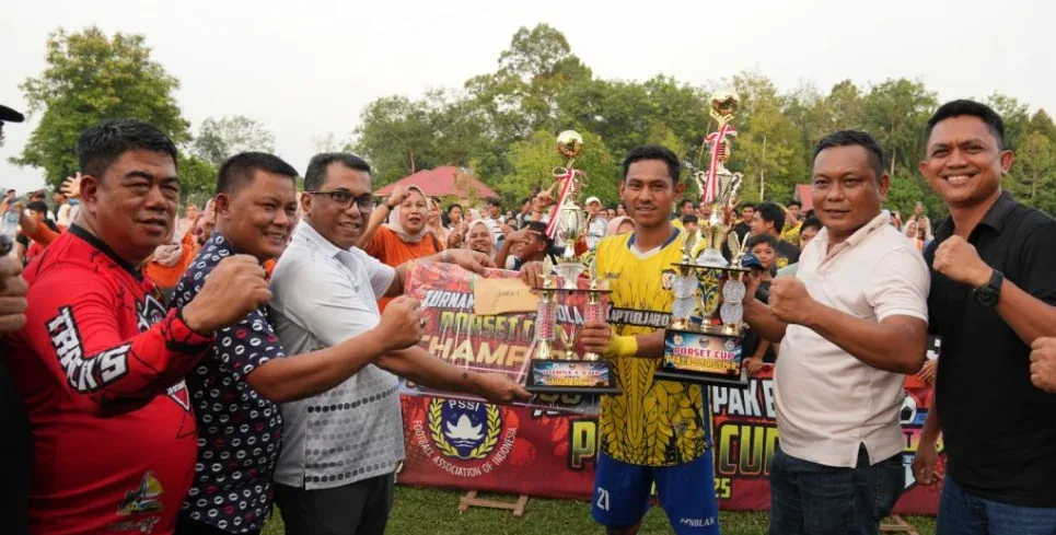 Porset Cup 2025 Resmi Ditutup, Sekda Kuansing Dorong Pembinaan Sepakbola Daerah