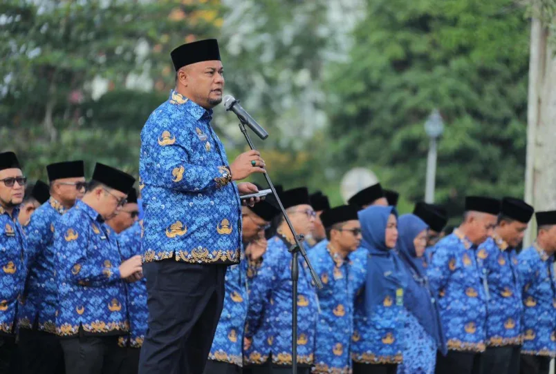 Wabup Siak Tekankan Aparatur Harus Kerja Maksimal untuk Tingkatkan PAD dan Kesejahteraan Warga