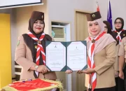 Kwarcab Pramuka Meranti Lantik Pengurus Kwarran Tebingtinggi 2025–2028