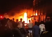 Ruko Pancing di Siak Terbakar, Diduga Akibat Kebocoran Gas
