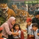 Harimau Berkeliaran Dekat Sekolah, Komnas PA Pelalawan Minta Penanganan Darurat