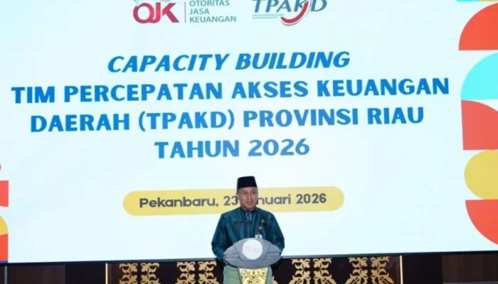 Dorong Akses Keuangan, Pemprov Riau Perkuat TPAKD Targetkan Kemiskinan di Bawah 4 Persen