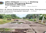 Viral di Media Sosial, Jalan Rusak Sialang Pasung Kembali Mempermalukan Infrastruktur Daerah