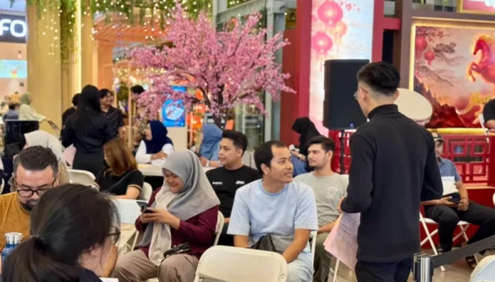 Donor Darah Oriental Gala di Living World Pekanbaru, Wujud Kepedulian Sosial Sambut Imlek 2026