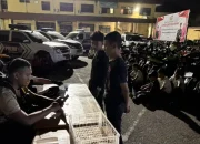 Patroli Dini Hari di Pekanbaru, 28 Motor Berknalpot Brong Diamankan Tim Raga