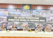 Polri Bangun 26 Jembatan Desa Terpencil di Riau, Akses Pendidikan dan Ekonomi Jadi Fokus