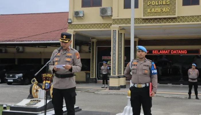 Siaga Bencana, Polres Kampar Perkuat Peran Bhabinkamtibmas