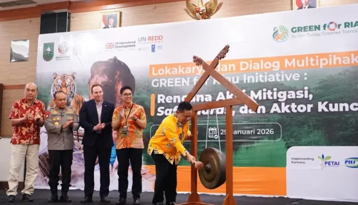 Riau Perkuat Aksi Mitigasi Iklim Lewat Green for Riau Initiative