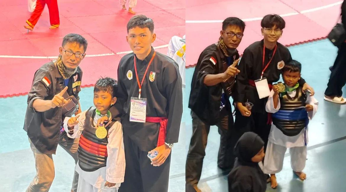 Dua Siswa SD Santa Maria Pekanbaru Sabet Emas di Riau Championship 4