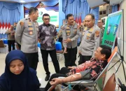 Setetes Darah, Sejuta Harapan: Polda Riau Mengalirkan Kehidupan di Jumat Berkah
