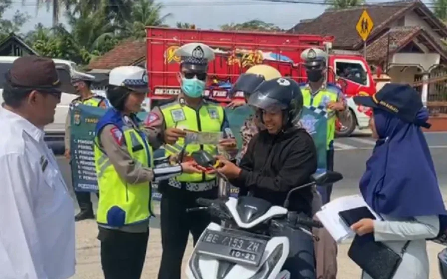 Operasi Keselamatan Krakatau 2026 Digelar, Polres Pringsewu Fokus Tekan Angka Kecelakaan