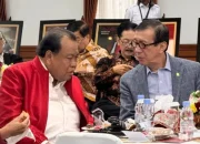 Warisan Pemikiran Konstitusi, Yasonna Laoly Hadiri Peluncuran 7 Buku Prof Arief Hidayat