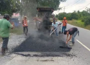 PUPR Siak Kebut Perbaikan Jalan Strategis, Target Tuntas Sebelum Lebaran