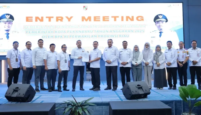 Audit Awal BPK Dimulai, Pemko Pekanbaru Tegaskan Komitmen Transparansi Keuangan 2025