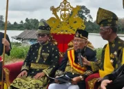 Belimau Sultan Pelalawan Digelar, Bupati Zukri Tegaskan Makna Spiritual Sambut Ramadan