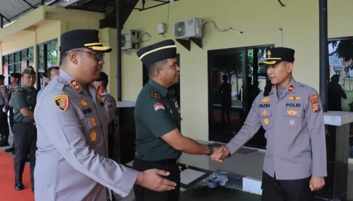 Danrem 031/Wira Bima Kunjungi Polres Kampar, Perkuat Sinergi TNI–Polri Jaga Kamtibmas