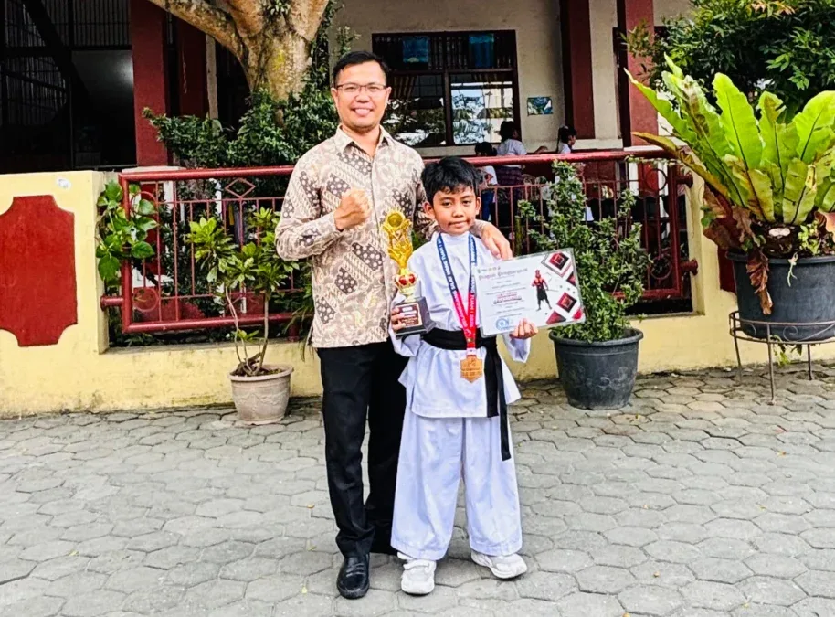 Ersen Sitepu Jadi Pesilat Terbaik Usia Dini Di Kejuaraan Gelanggang Silat Hangtuah 2026