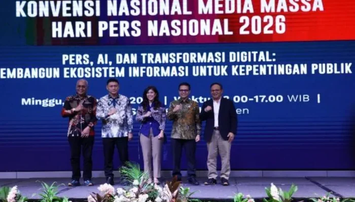 HPN 2026: Menkomdigi Tekankan AI Tak Boleh Gantikan Peran Pers