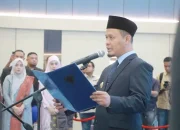 21 Pejabat Pemko Pekanbaru Dilantik, Dua Kepala Dinas Ikut Berganti