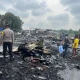 Kebakaran Hebat di Gaung Inhil, 15 Rumah Ludes Terbakar Saat Warga Salat Subuh