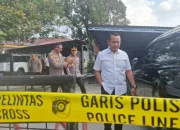 Kebakaran Hebat Landa Aspol Pekanbaru, Dua Rumah Dinas Perwira Polisi Ludes