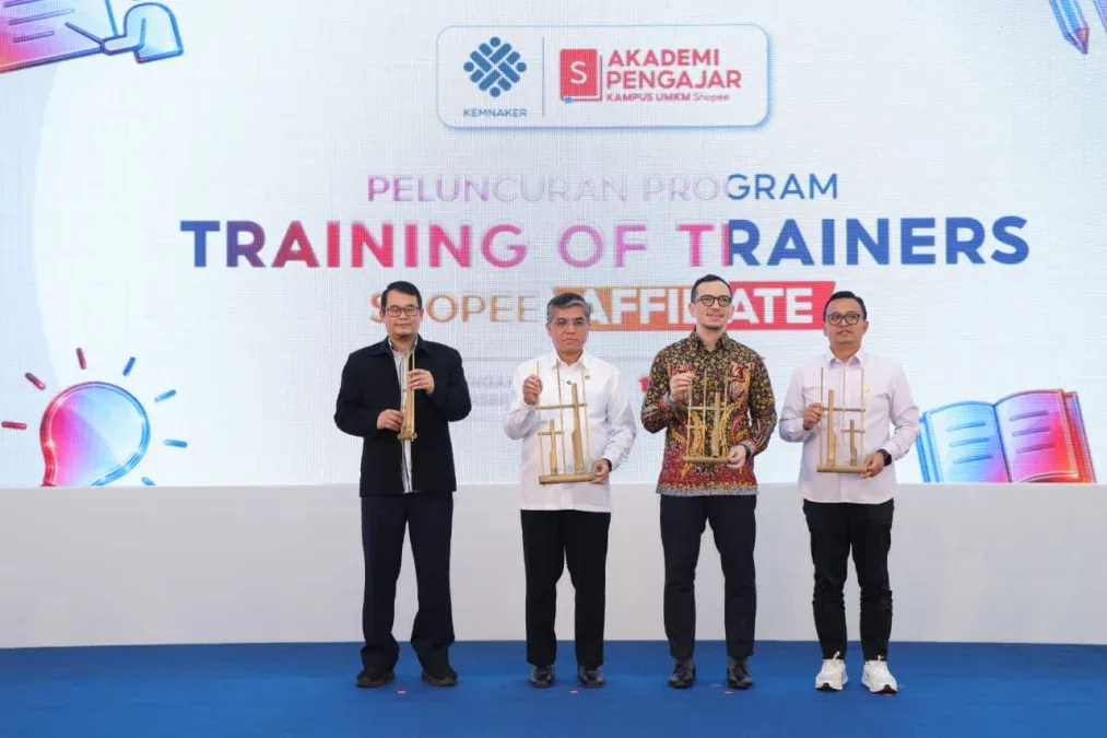 Kemnaker Gandeng Shopee Perkuat Skill Digital BLK, Cetak Peluang Kerja Lewat Affiliate
