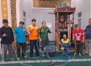 KUA se-Riau Gelar Gerakan Bersama Bersih-Bersih Masjid Sambut Ramadan 1447 H