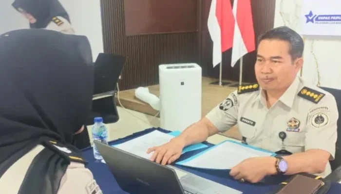 Menuju WBK–WBBM, Kanwil Ditjenpas Riau Uji Integritas Pegawai