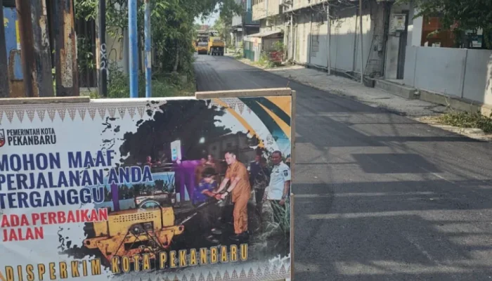 Perbaikan Jalan Amal Mulia Dimulai, Pemko Pekanbaru Genjot Infrastruktur Jelang Lebaran