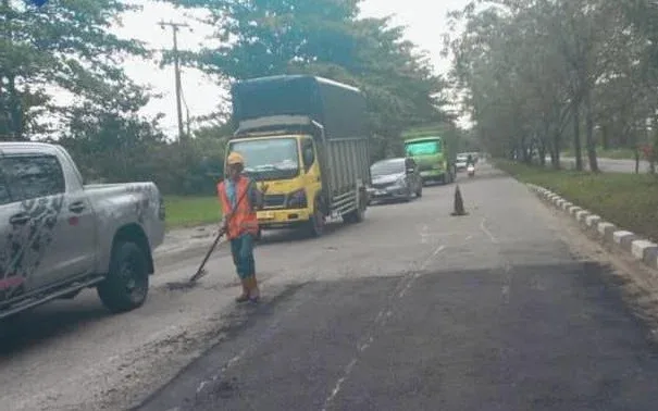 Perbaikan Jalan Provinsi di Pekanbaru Dikebut, 6 Ruas Tuntas