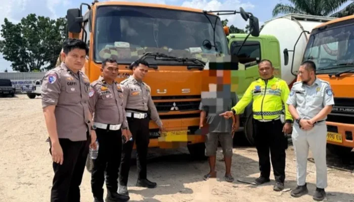 Sopir Truk Tabrak Lari di Kampar Ditangkap Kurang 24 Jam, Satu Korban Tewas
