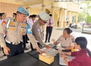 Tes Urine 58 Personel, Polres Rohil Tegaskan Komitmen Zero Tolerance Narkoba