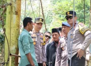 Wakapolda Riau Tinjau Pembangunan Jembatan Presisi di Kuansing