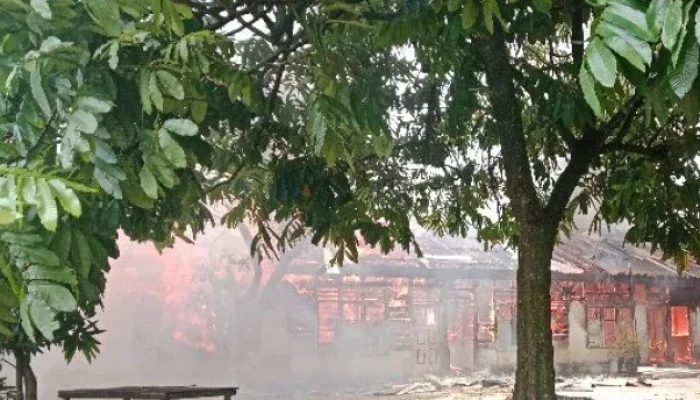 8 Kontrakan di Pasar Teleng Pekanbaru Ludes Terbakar, Isu Permukiman Rawan Kebakaran Menguat
